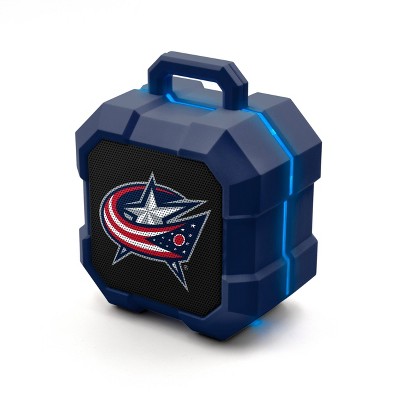  NHL Columbus Blue Jackets LED Shock Box Speaker 