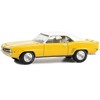 1969 Chevrolet Camaro Z/28 Daytona Yellow with White Stripes, Top, and Interior (Lot #1043) 1/64 Diecast Model Car by Greenlight - 2 of 3