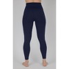 Yogalicious Womens Lux Lenox Everyday Elastic Free Super High Waist Ankle Legging - 3 of 3