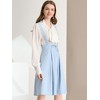 INSPIRE CHIC Women's High Waist Overall Corset Skater Suspender Dresses - 2 of 4