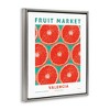 Stupell Industries Fruit Market Grapefruit Floating Frame Canvas Art, Gray, 25" x 31" - 2 of 4