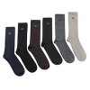 Dockers Men's Socks & Hosiery - 6-Pack Cushioned Athletic & Dress Crew Socks for Men - 2 of 4