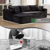 Whisen 2-Piece L-Shaped Sectional Compression Sofa with Soft Corduroy Fabric, No Assembly Required - 4 of 4