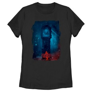 Women's Stranger Things Grandfather Clock T-Shirt - 1 of 4