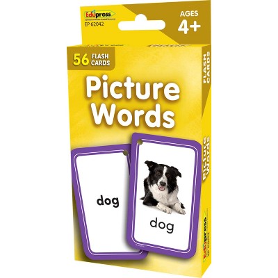 Edupress Picture Words Flash Cards : Target