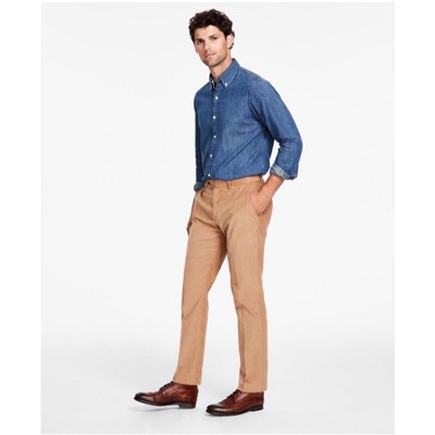 Tommy Hilfiger Mens Modern Fit Casual Corduroy Pants
