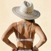 Women's Blossom Floral Crochet Trim Bikini Top - Cupshe - 3 of 4