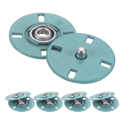 Unique Bargains Alloy Invisible Durable High Hardness Buckle Fasteners Press Studs Buttons 5 Pcs