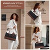 Laptop Tote Bag for Women, Leather Work Bag with Multiple Pockets, Waterproof Business and Teacher Bag - 3 of 4