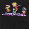 Rocket Power Otto, Reggie And Twister Skate Adult T-Shirt Black - 2 of 4
