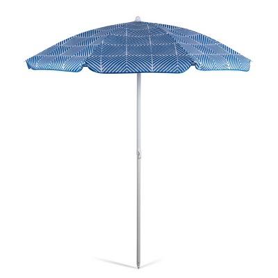 Oniva Portable Beach Stick Umbrella - Athens Blue
