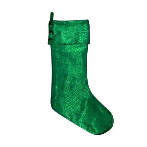 Vickerman Metallic Christmas Stocking - 1 of 1