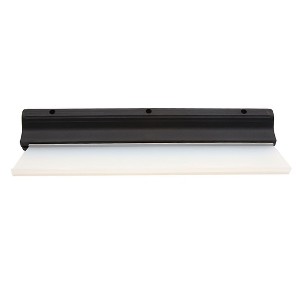 Unique Bargains Black Silicone Water Wiper Scraper Windshield Window Glass Squeegee for Car - 1 of 3