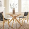 Modway Crossroads 47 Inch Round Wood Dining Table - 2 of 4