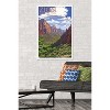 Trends International Lantern Press - Zion National Park, Utah, Zion Canyon View Framed Wall Poster Prints - 2 of 4