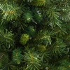 Nearly Natural 4.5-ft Wyoming Mixed Pine Artificial Christmas Tree with 250 Clear Lights and 462 Bendable Branches in Red Tower Planter - 3 of 4