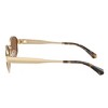 Michael Kors MONTE CARLO MK 1161 101473 Womens Oval Sunglasses Light Gold 56mm - 3 of 3