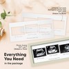 KeaBabies Trio Baby Sonogram Picture Frame, Baby Ultrasound Picture Frames for Baby Nursery, Mom to Be Gifts - 2 of 4