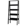 TOAOTBNBO 5 Tier Leaning Ladder Bookcase with Wood Legs, Small Bookshelves with Open-back Design Decorative Storage Book Shelf for Bedroom - 2 of 4