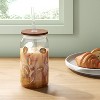 14.5 fl oz Glass Straw Tumbler Coffee Beans - Room Essentials™ - 2 of 3