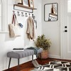 Arceso Entryway Bench, 44.5" Upholstered Bedroom Benches, End of Bed Bench with Metal Legs, for Decorative, Living Room, Dining Room - 2 of 4
