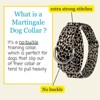 Country Brook Petz HossFit Jr Wide Martingale Dog Collar - Animal Print Collection - 4 of 4