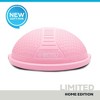 Bosu Pro Multifunctional Home Gym 26” Strength Trainer Ball Balance Board, Pink - 3 of 4