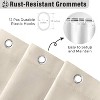 LunaLulinlk Farmhouse Shower Curtains Beige Ruffle Shower Curtain - 4 of 4