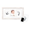 Pearhead Babyprints Photo Frame And Clean Touch Ink Pad, Distressed : Target