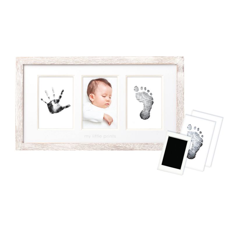 Pearhead Babyprints Photo Frame and Clean Touch Ink Pad, Distressed, 3 of 8