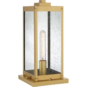 Quoizel Lighting Westover 1 - Light Post Light in  Antique Brass - 1 of 4