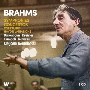 Sir John Barbirolli - Brahms: Symphonies, Concertos, Overtures, Haydn Variations (CD) - 1 of 1