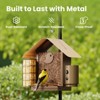 Birdfy Metal Feeder V , 1080P HD Video, 60FPS Slow-Motion, Full-Color Night Vision, Durable Metal, 7-Day Free AI Trial - 4 of 4