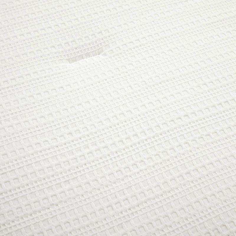 Lush Décor 3pc Haniya Solid Waffle Woven 100% Cotton Textured Comforter Set, 6 of 13