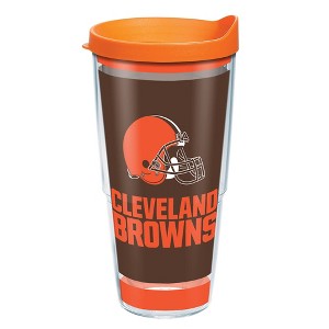 NFL Cleveland Browns Classic Tumbler with Lid - 24oz - 1 of 3