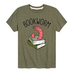 Boys' - Instant Message - Bookworm Short Sleeve Graphic T-Shirt - 1 of 4