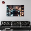 Notoriart Drive Through the Town Car Wall Art Framed - 2 of 4