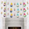 Big Dot of Happiness Gnome Birthday - Happy Birthday Party DIY Decorations - Clothespin Garland Banner - 44 Pieces - 3 of 4