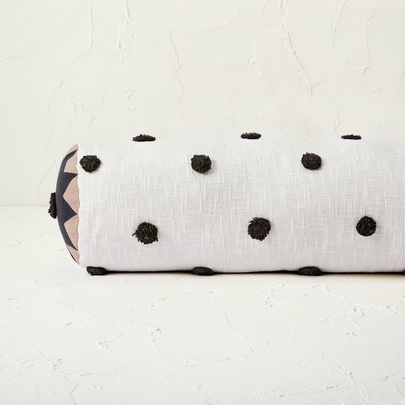 Bolster Tufted Polka Dot Decorative Throw Pillow - Opalhouse™ designed with Jungalow™, 3 of 5