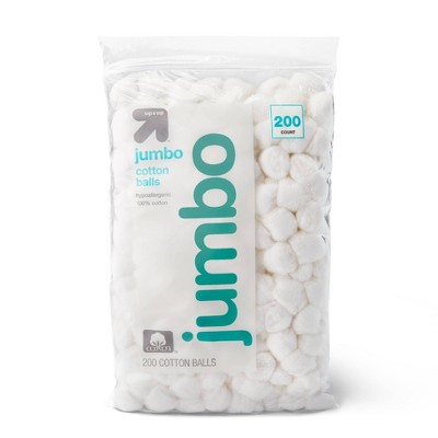 Health Mart Cotton Balls Jumbo Size 100 EA