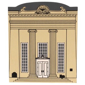 Cats Meow 4.75 In Actor's Theatre Souvenir Landmark Louisville Village Buildings - 1 of 2