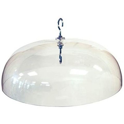 Aspects Weather Dome 264 Backyard Garden Bird Feeder Cover with Polycarbonate Construction For Hanging Bird Feeder, 12 Inch Diameter
