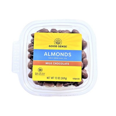 Good Sense Milk Chocolate Almonds - 13oz