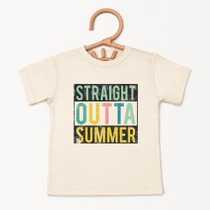 The Juniper Shop Straight Outta Summer Toddler Short Sleeve Tee - 1 of 2