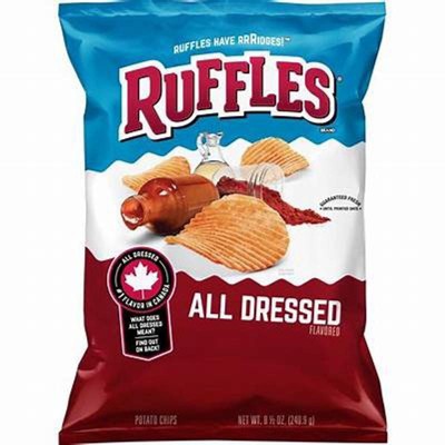 Lay's Kettle Cooked Ruffles All Dressed - Lto - 8oz : Target