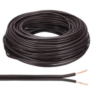 Unique Bargains SPT-2 Lamp Cord Insulated Conductor 18/2 PVC Covered Wires - 1 of 4