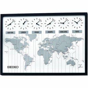 Seiko 23" World's View Wall Clock - 1 of 4