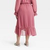 Women's Ruffle Midi Skirt - A New Day™ - 2 of 3