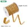 Unique Bargains Metallic Velvet Flexible Ribbon for Crafts 3/8 Inch x 50 Yards 1 Pc - 3 of 4