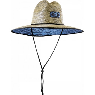 Flying Fisherman H1806 Water Camo Straw Hat